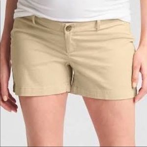GAP Maternity Khaki Shorts